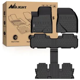 2014-2019 Toyota Highlander 7 & 8 Seats TPE Floor Mats