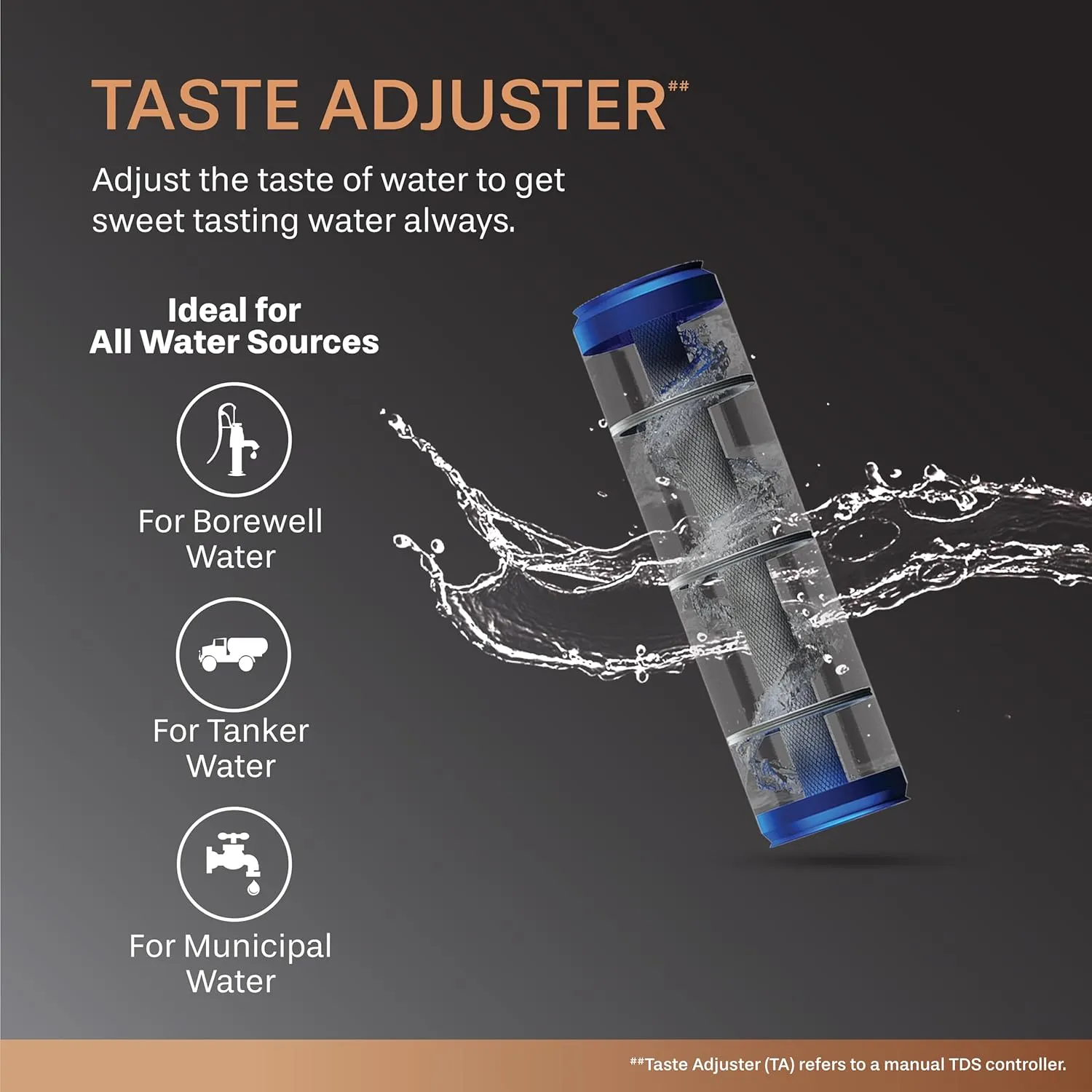 Aquaguard Neo WS 9-Stage Active Copper Tech Water Purifier |  RO UV Active Copper Tech | Suitable for all Water Sources GWPDNCRUM00B00