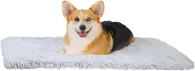 Best Friends by Sheri Calming Shag Dog Blanket  Ultra Soft Faux Fur Pet Throw, Anxiety-Relief, Lightweight Warm Bed Cover for Dogs and Cats, Machine Washable, Frost Gray, 30" x 40"