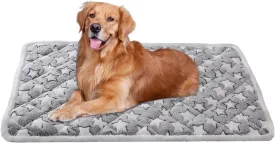 Dog Crate Mats, Soft Reversible Dog Bed Mat, Cat Mat - 36x24 Inch, Short Plush Pet Mat Crate Mat for Medium Dogs, 0.6-inch/1.5cm Thick Thin Dog Mat, Machine Washable Ideal for 36-Inch