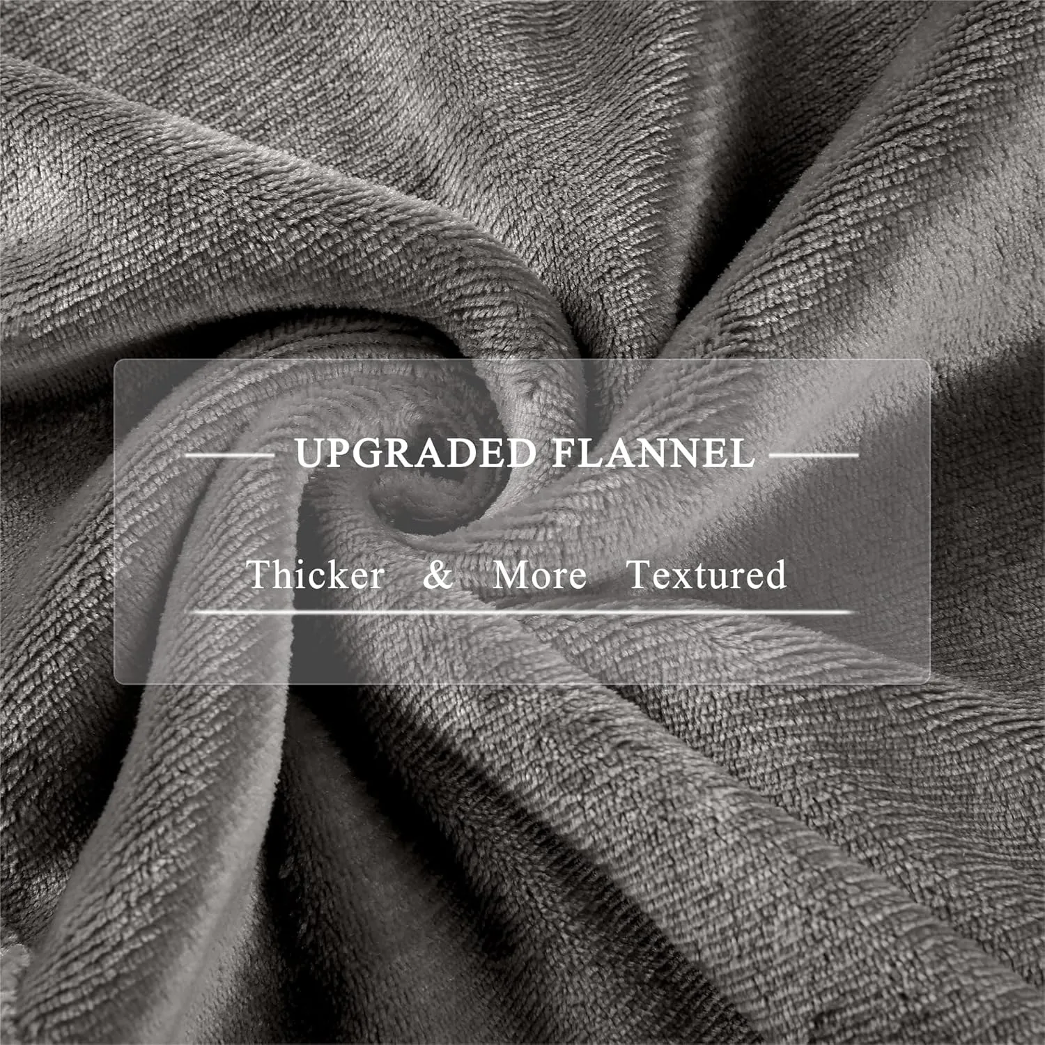 Electric Blanket Heated Blanket Full Size, Super Soft Cozy Upgraded Flannel Heating Blanket with 6 Heating Levels & 1-10 Hours Auto Off, Fast Heating & ETL & FCC Certification, 72" x 84", Silver Gray