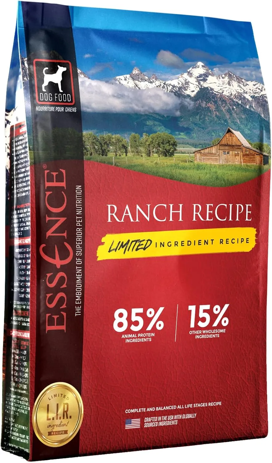 Essence LIR Ranch Dog Food 4lb Bag