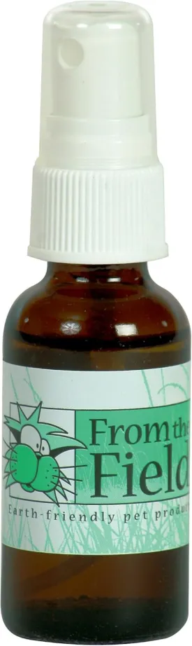 from The Field | Catnip Spray Rejuvenator | Potent Catnip Essential Oil for Cats | Revives Toys & Scratching Posts | Mess-Free & All-Natural | USA-Made, Safe & Non-Toxic | 1 oz Bottle