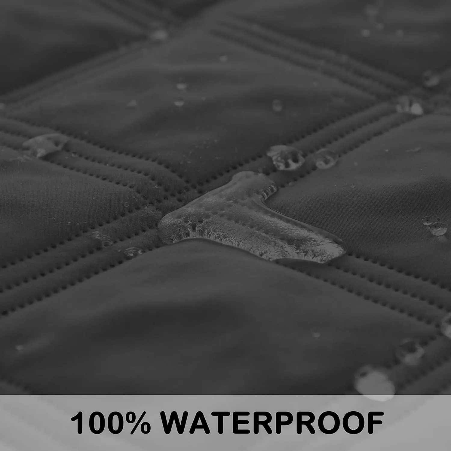 fuguitex Waterproof Dog Blanket Reversible for Small Dogs Resistant Leakproof Washable Couch Cushion Bed Protector Cover for Indoor Furniture Pet Friendly52"*82",Dark Grey Grey