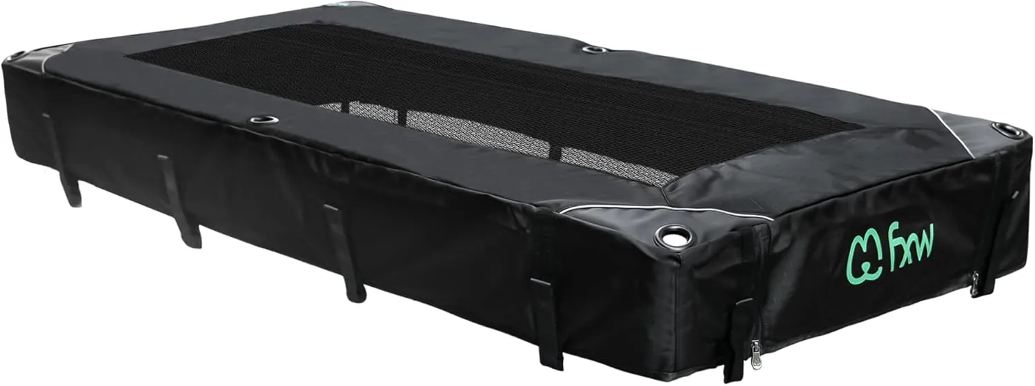 FXW Mesh Top Cover - Only Fits 32" H 6 Panels (Homeplus/Rollick/Instant) Dog Playpen (Not Suitable for Other Brands), RectanglePatent Pending (Playpen not Included)