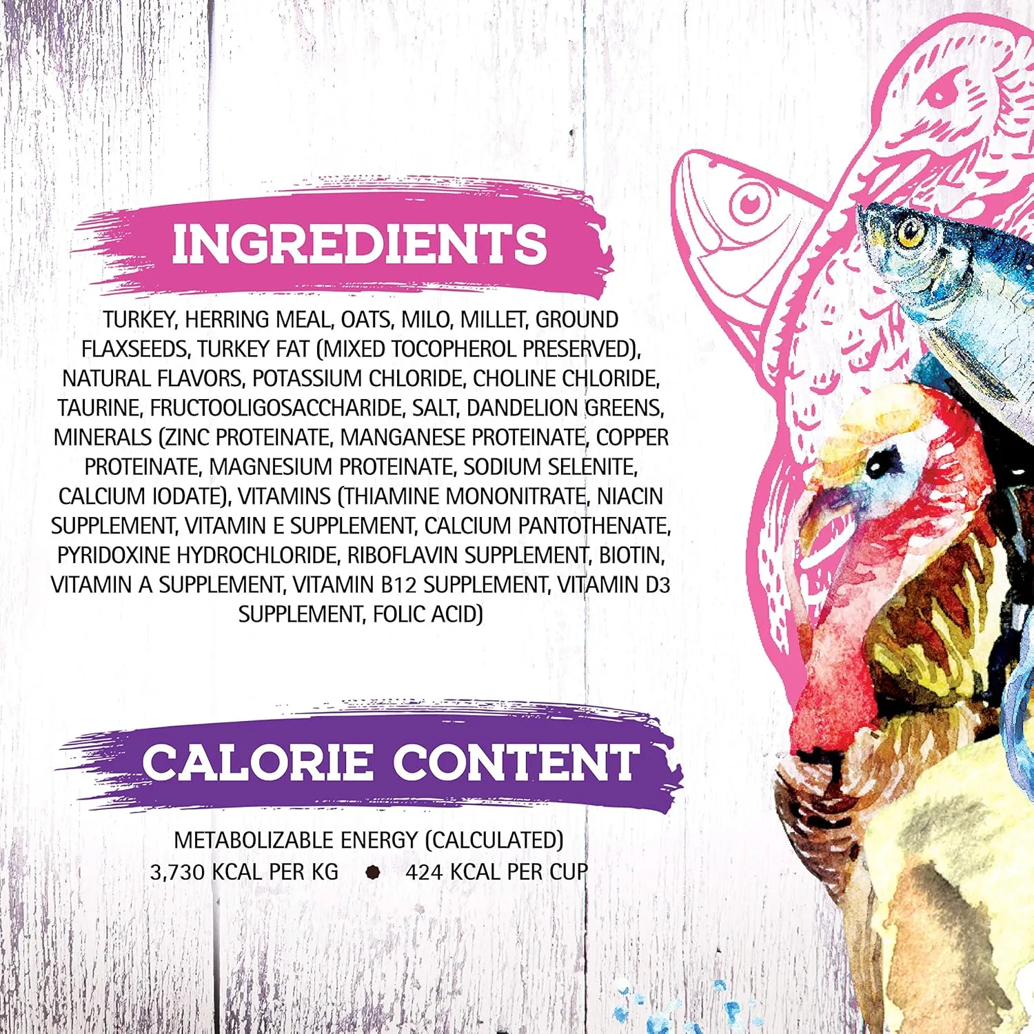 Inception Dry Cat Food Turkey & Herring Recipe  Complete and Balanced Cat Food  Meat First Legume Free Dry Cat Food  4lb. Bag