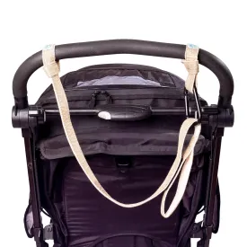 Lil & Mil Stroller Saver & Helper Hook - Safety Leash for Strollers with Stroller Hook, Perfect for Jogging and Hilly Walks, Universal Fit, Durable & Comfortable - Upgrade Your Stroller Safety Today!