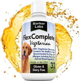 Liquid Vegetarian Glucosamine for Dogs - Joint Health and Mobility Support with Vegetarian Formula to Keep Pet Active and Healthy - for Small and Large Dogs- Formulated in The USA