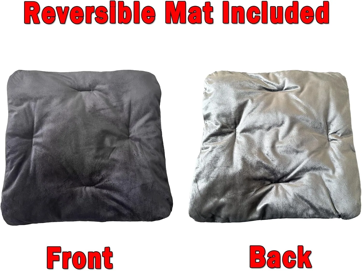 Love&go Elevated Dog Bed with Metal Frame, Cooling Raised Pet Cot for Dog and Cat (S - Olive Green Bed Mat Canopy, Small-18.5x18.5x5.5 inch)