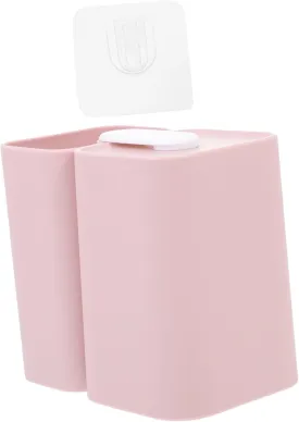 Magnet Toothbrush Holder Wall Hanging Brush Cup Covered Storage Toothpaste Rack for Home