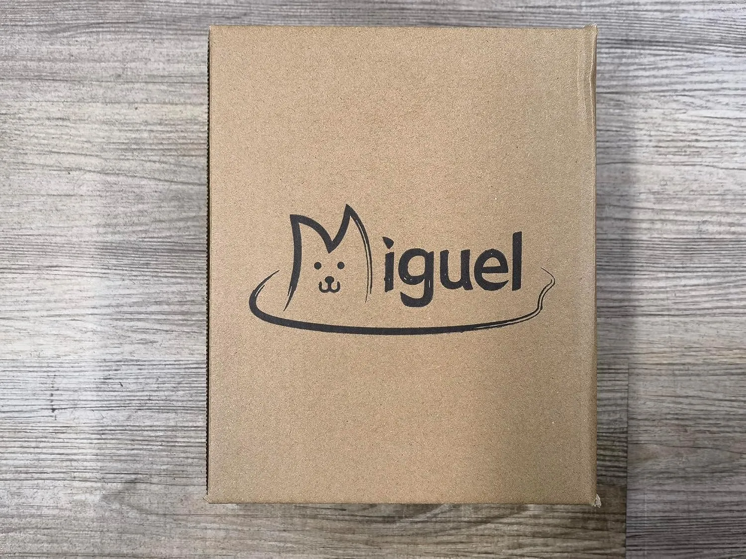 Miguel Cat Bed Self Warming Dog Bed Cat Self Heating Mat for Dog House 30 x 20 inch Non Electric Mat Indoor Thermal Dog Crate Pad, with Removable Washable Cover (Light Brown,M)