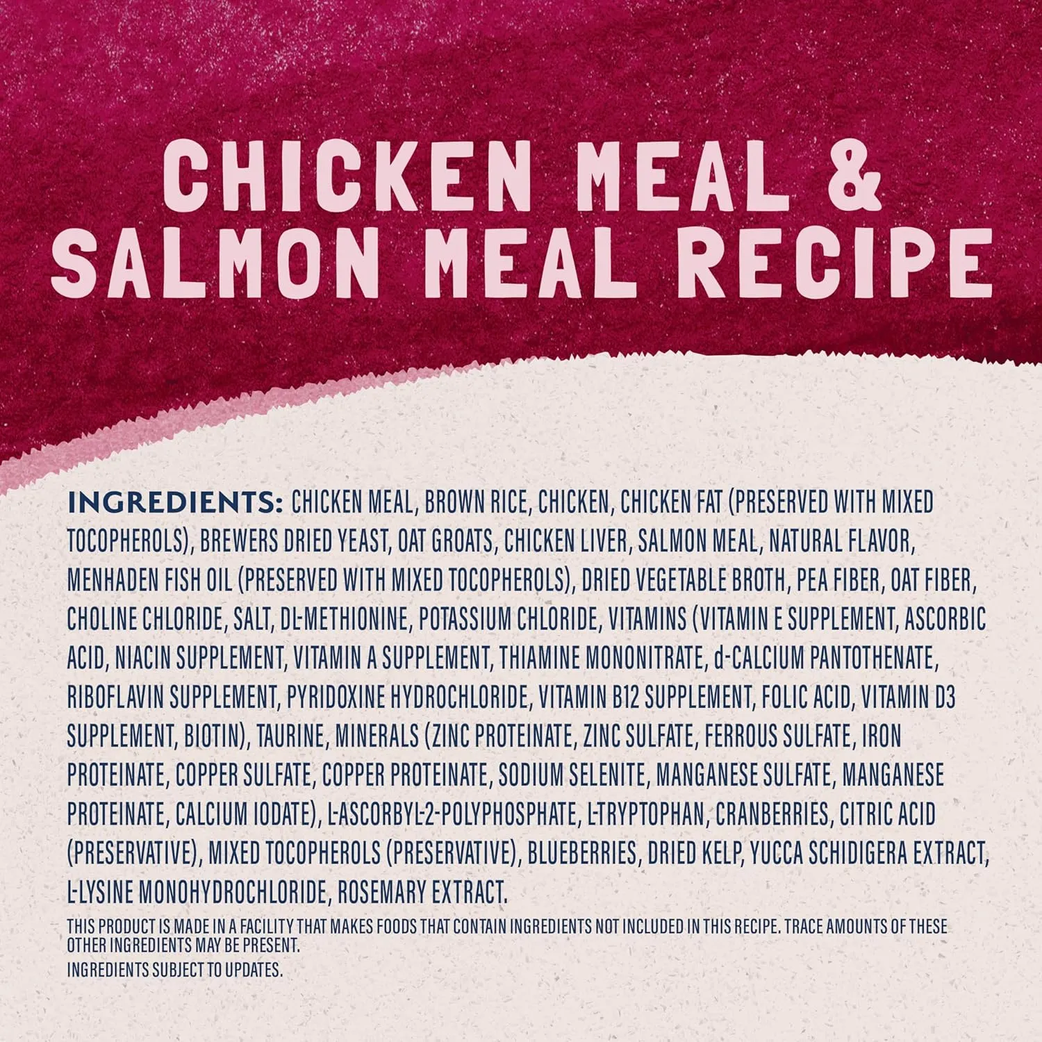 Natural Balance Original Ultra Dry Cat Food, Chicken Meal & Salmon Meal Recipe, Whole Body Health for Kittens to Adult Cats, 6 Pound (Pack of 1)