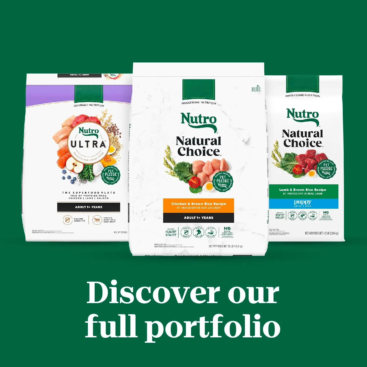 Nutro Natural Choice Puppy Dry Dog Food, Chicken and Brown Rice Recipe, 5 lbs.