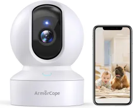 Pet Camera, 2K HD Dog Camera with Phone APP, 360 Pan/Tilt View Puppy Cam, One Click Call for Baby Monitor, MagivPix Night Vision,Motion Tracking Alarm with Cloud/Local SD,Home Indoor Security Cam