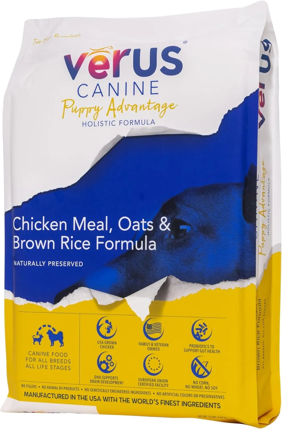 Pet Foods Dry Dog Food Chicken, Puppy Advantage Formula 12lb Bag
