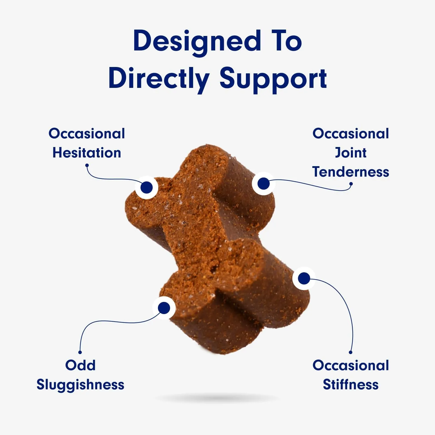 PetLab Co. Joint Care Chews - High Levels of Glucosamine for Dogs, Green Lipped Mussels, and Omega 3 - Dog Hip and Joint Supplement to Actively Support Mobility - Salmon