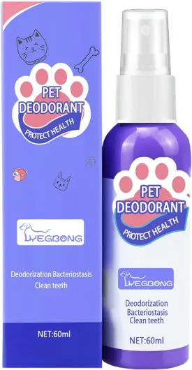 Pets Oral Spray,Pets Breath Freshener Spray Care Cleaner,Dog And Cat Dental Cleaning Spray for Eliminating Bad Breath And Stopping Oral Diseases (1PCS)