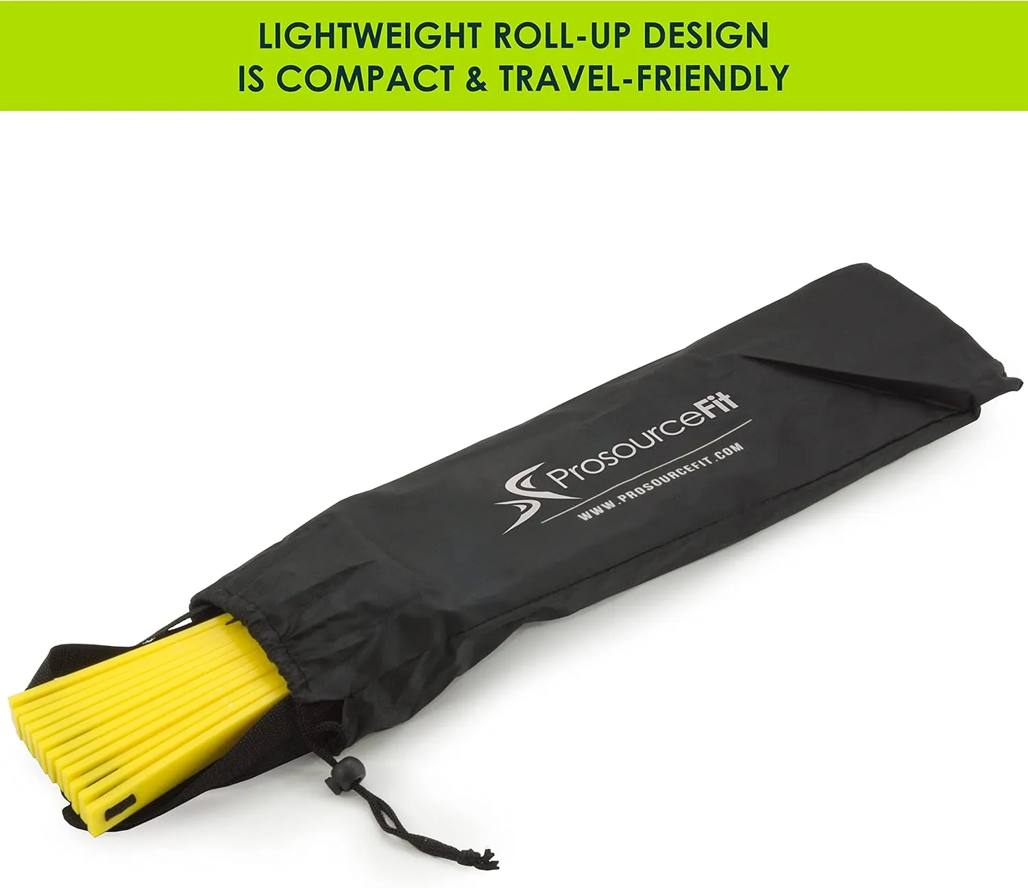 ProsourceFit Speed Agility Ladder 8, 12 and 20 Rung for Speed Training and Sports Agility Workouts with Free Carrying Bag