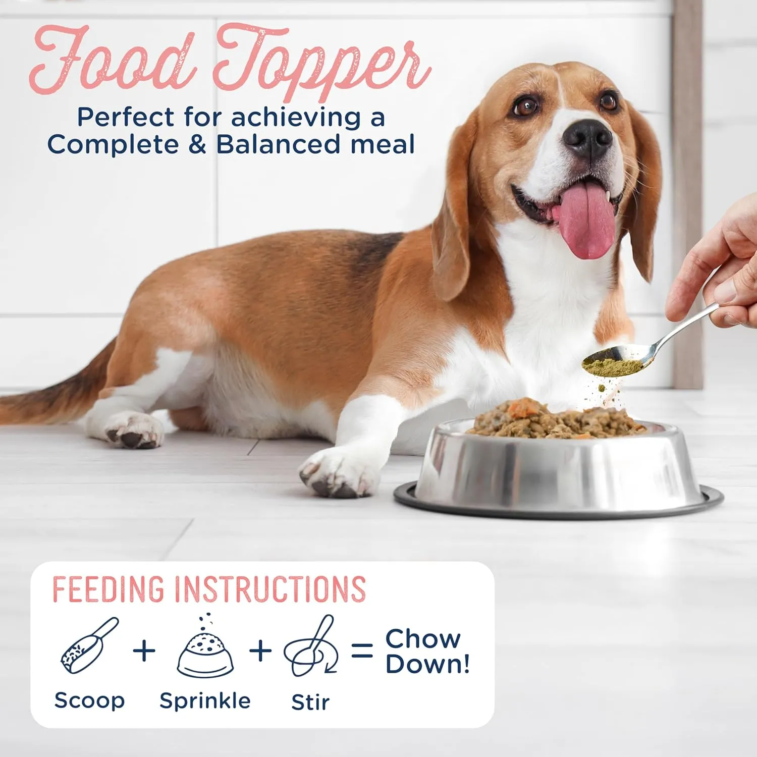 Side by Side Duck Bowl Booster, Freeze-Dried Raw Superfood, Cooling Dog Food Topper for All Breeds, Made of Whole Foods, Every Ingredient Has a Purpose, No Artificial Additives, 4 oz, Pack of 2