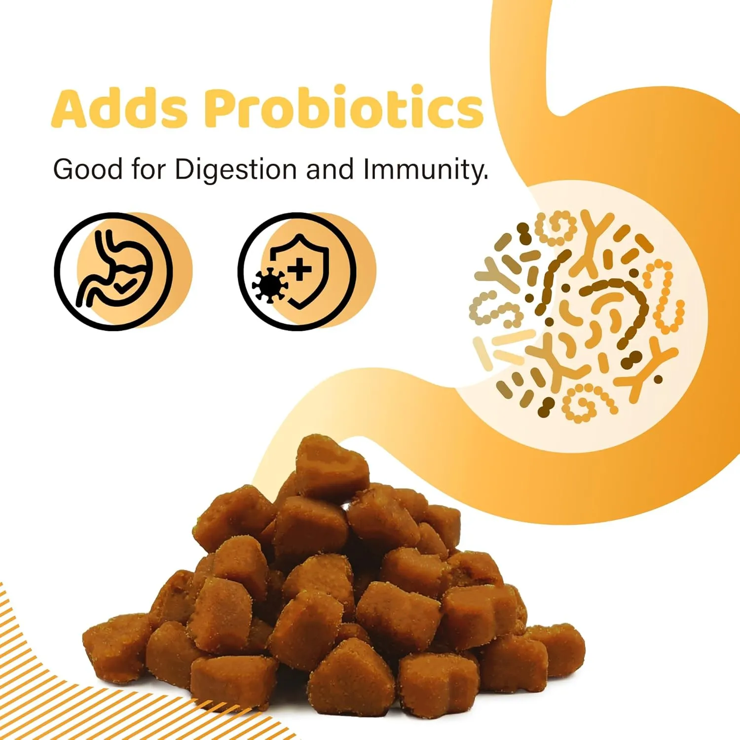 Soft Cat Treats for Indoor Cats, Healthy Kitten Snacks with Probiotics, Grain Free, Easy to Digest (Chicken and Tuna)