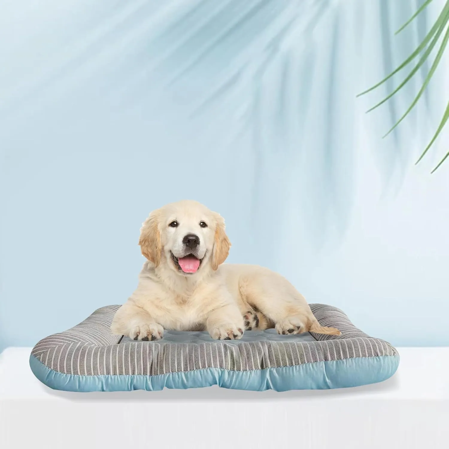 Summer Pet Self Cooling Mat No Electricity Required Kennel Bed Pad 18"x 22" Sleeping Mat Keeps Dogs and Cats Cool Ideal for Home and Travel