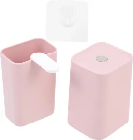 Toothbrush Case Tooth Brush Mug Magnetic Toothbrush Holder Wall Hanging Bathroom Storage