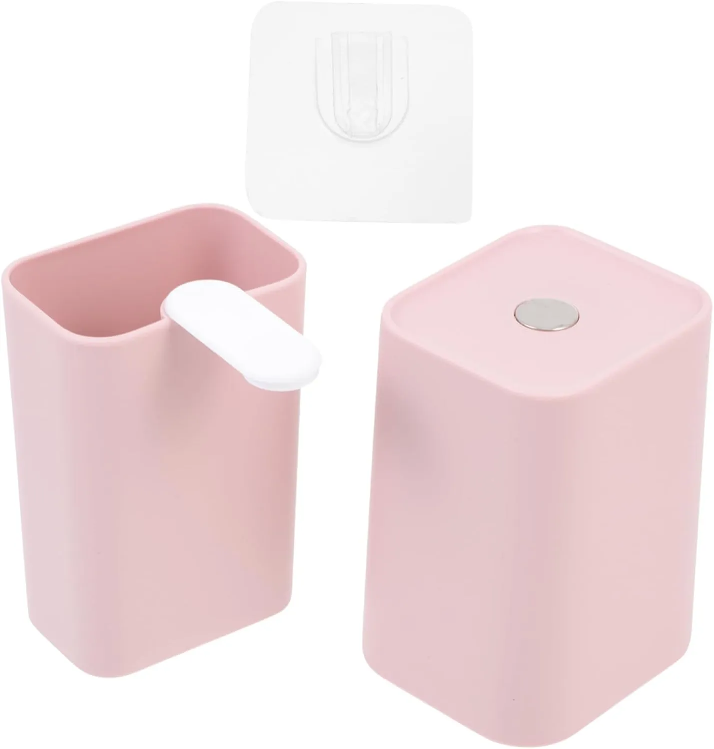 Toothbrush Case Tooth Brush Mug Magnetic Toothbrush Holder Wall Hanging Bathroom Storage