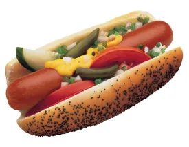 Vienna Chicago-Style Condiment Kit (1 Jar Yellow Mustard, 1 Jar Green Relish, 1 Jar Sport Peppers, 1 Jar Celery Salt)